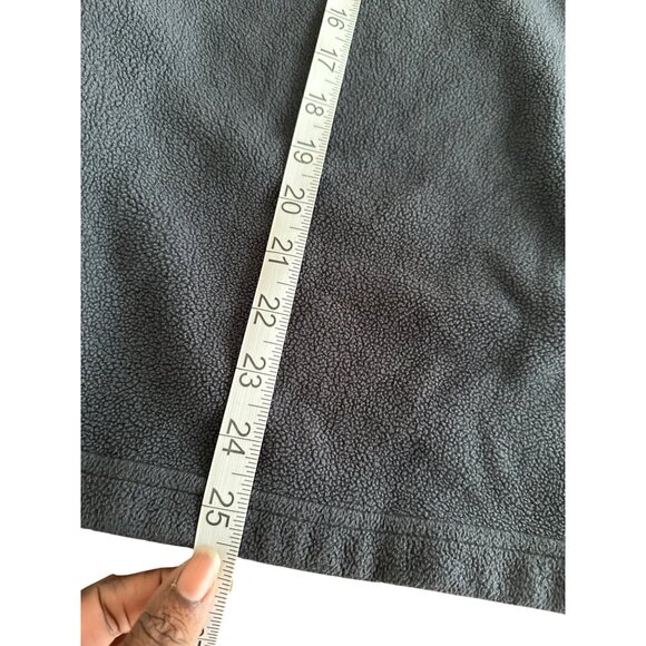 Hawke & Co. Mens Burgundy & Charcoal Quarter Snap Colorblock Pullover Fleece M - Picture 6 of 15